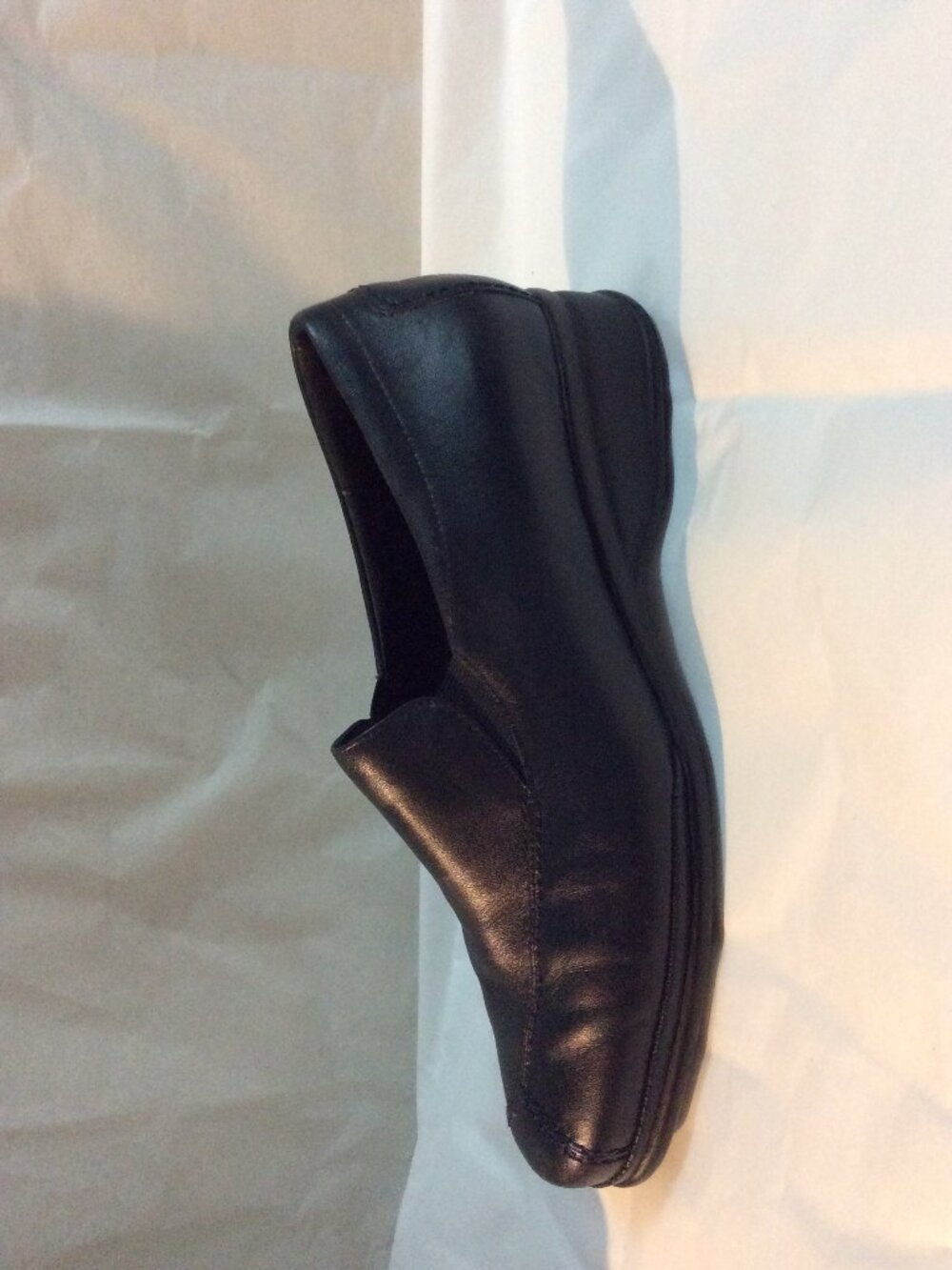 NAOT Leather Taupo Koru Slip On Ballet Flat Shoes Size 40